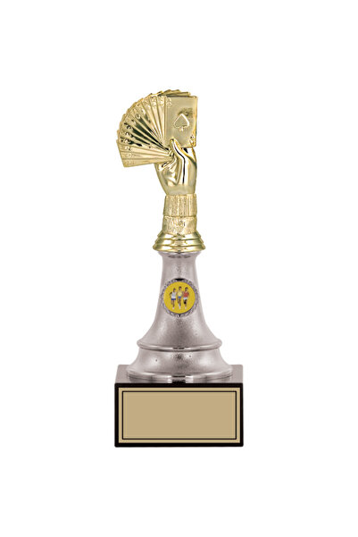 Odak Kupa - Figürlü Kupalar - Briç Figürlü Kupalar FG-010 A - 27 cm