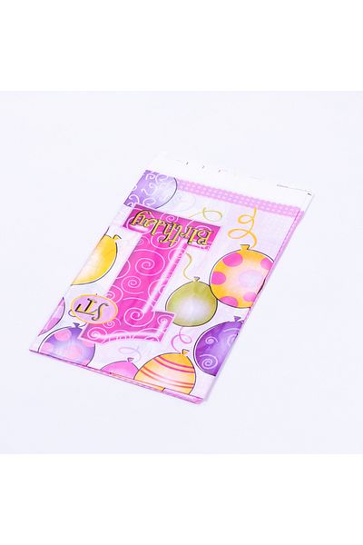 Bimotif مفرش طاولة مقاوم للسوائل، عيد ميلاد، 120x185 سم، قطعة واحدة