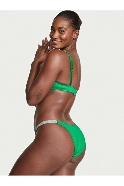 Victoria's Secret Işıltılı Askılı Sexy Tee Push-Up Bikini Üstü