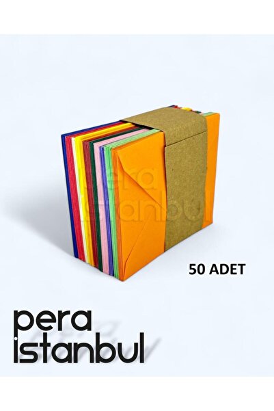 deer home by Pera İstanbul ظرف صغير ملون 7×9 سم، عبوة بها 100 ظرف