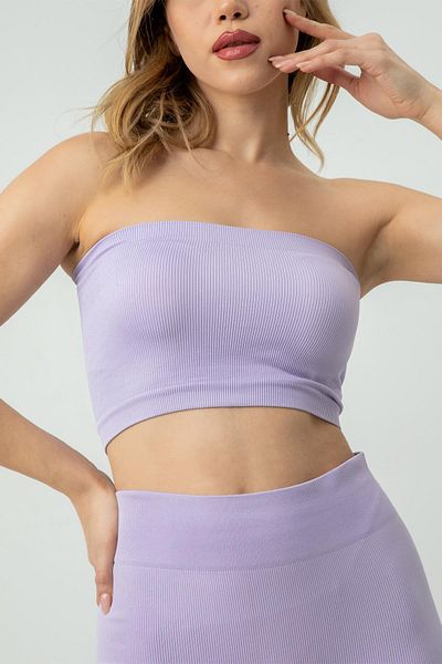 Doremi Strapless Seamless Corded Sports Bustier