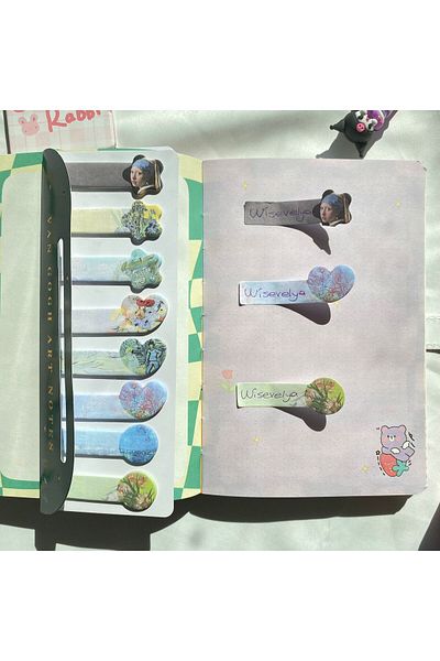 Wisevelya Van Gogh Post-It Set