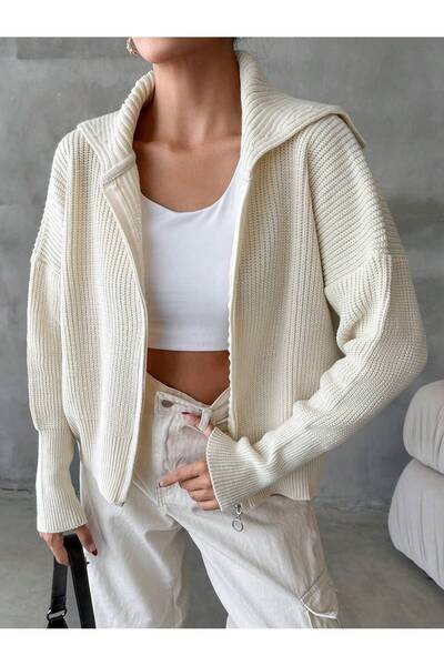 Ugdelia Γυναικεία ζακέτα με φερμουάρ Full Fisherman