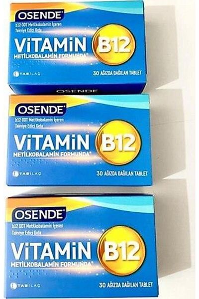 Osende Vit B12 30tb 3al 2ode -8680133002267
