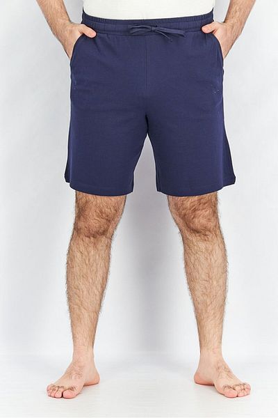 Tchibo Men Pull On Plain Pajama Short, Navy