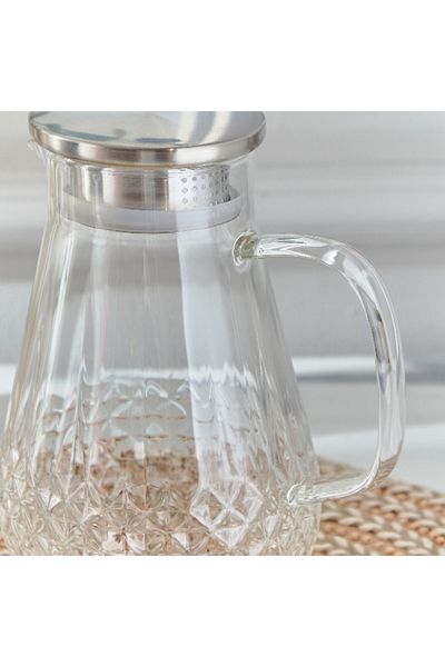 Home Box Sip Savor Borosilicate Glass Pitcher - 1500 ml