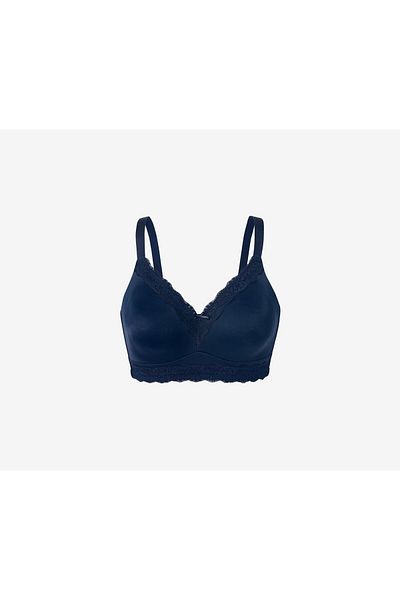 Tchibo Women Soft Bra, Navy Blue