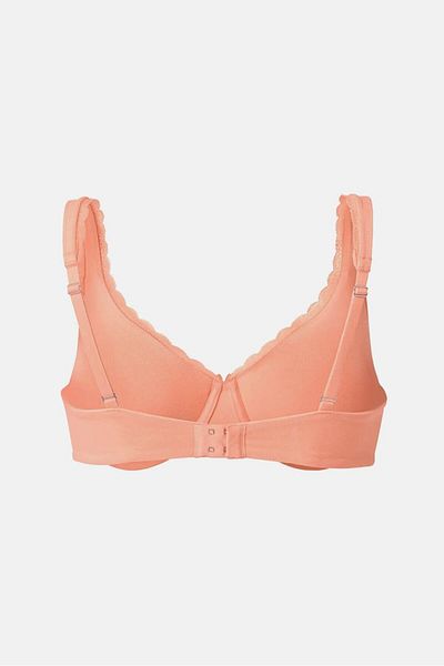 Tchibo Women Underwired Non Padded Bra, Coral