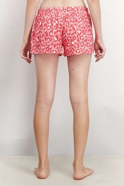 Sleep & Co Women 2 Pc Watermelon Pajama Shorts, Pink