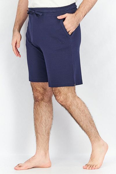 Tchibo Men Pull On Plain Pajama Short, Navy