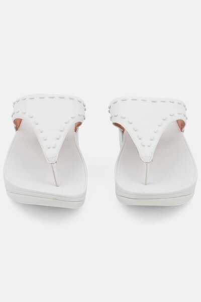 Fitflop Women Lulu Rubber Stud Toe-Post Sandals, Light Blue