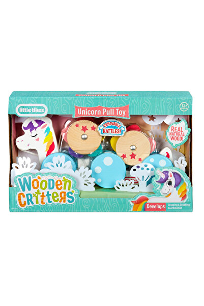 Little Tikes Wooden Critters Pull Toy Unicorn