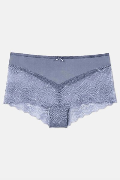 Tchibo Women Lace Panty, Lilac Blue
