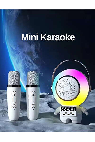 Abbruch Mini Karaoke Astronaut Bluetooth Speaker Wireless Karaoke Speaker wit...