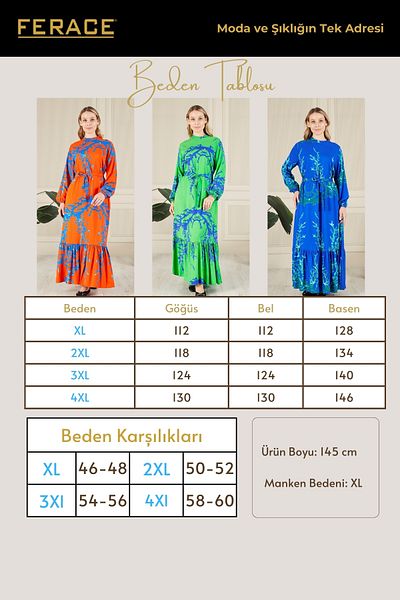 Ferace Large Size High Collar Viscose Hijab Dress - Fabric Pleated and Pleated