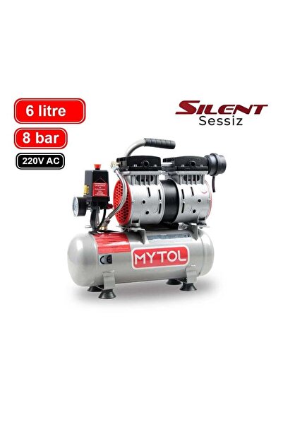 MYTOL 6 Lt Sessiz Hava Kompresörü Ews06