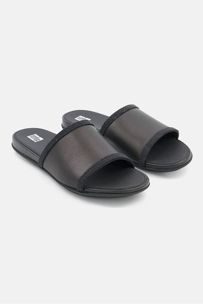 Fitflop Women Gracie Opul Slip On Casual Flats, Black