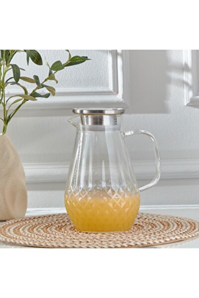 Home Box Sip Savor Borosilicate Glass Pitcher - 1500 ml