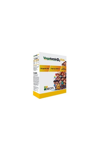 Delta Vegatimın D3 Kids - 400 Iu Short Natural Vitamin D3