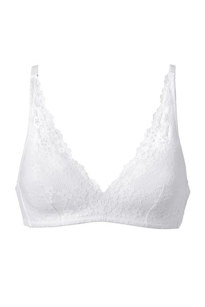 Tchibo Women Padded Lace Bra, White