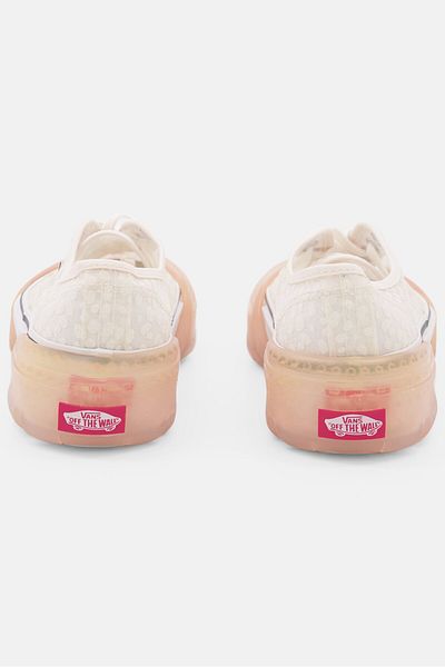 Vans Kids Boy Dots Authentic Mesh Dx Modular Outdoor Shoes, Off White