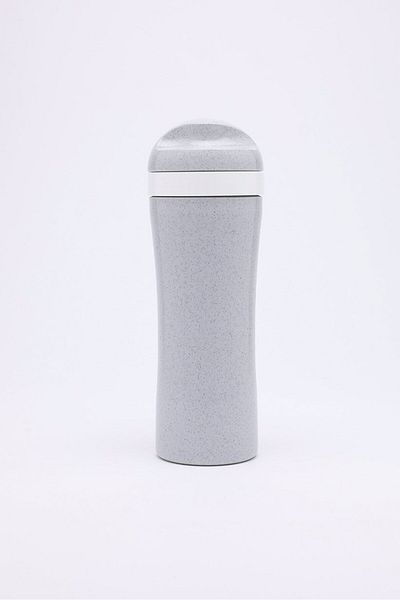 Koziol Sports Drinking Water Bottle Bpa Free 425 Ml, Grey