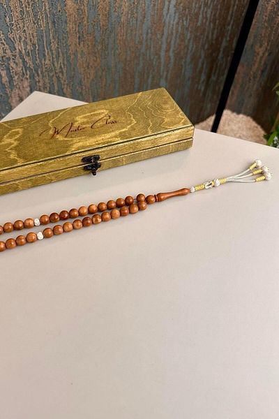 dergah tesbih مسبحة صلاة منسوجة من الكازازاز الفضي من سلسلة أج