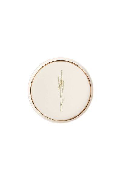 Porland Botanical Pattern 2 Flat Plate 21cm