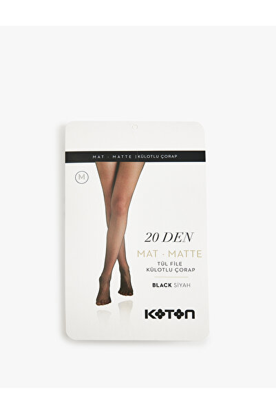 Koton Chiloți 20 Densitate Tulle Fishnet