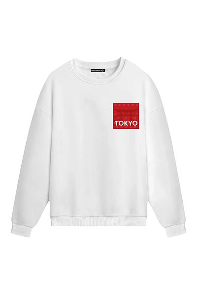 Mounte Bianca Unisex Tokyo - Κανονικό φούτερ