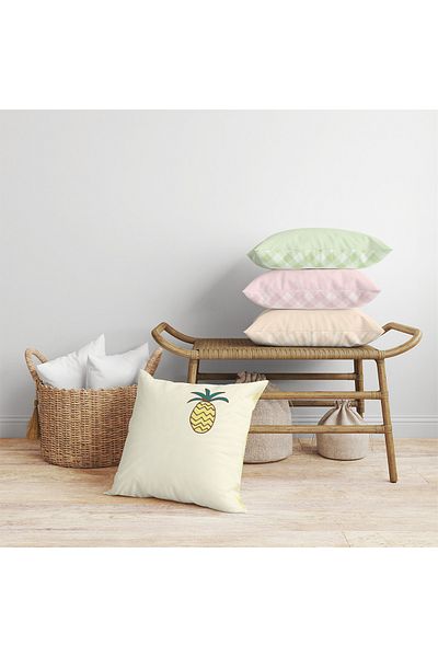 Evdek Husa de perna Essential 4 piese Dubla Fata 45x45 Cm