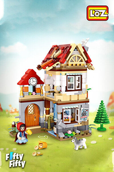 Vagonlife Street Mini Series Fairy Tale House -Lz1225 (704 Pieces) Toy Building Set