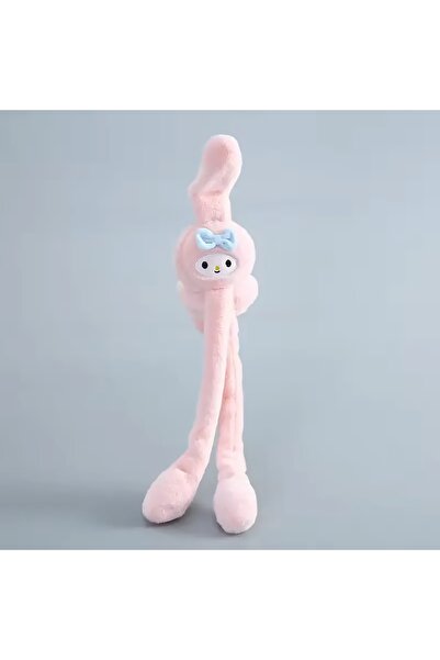 MJ TOYS Kulakları Hareket Eden Sesli Peluş Kuromi Sanrio Pom Purin Cinnamorol...