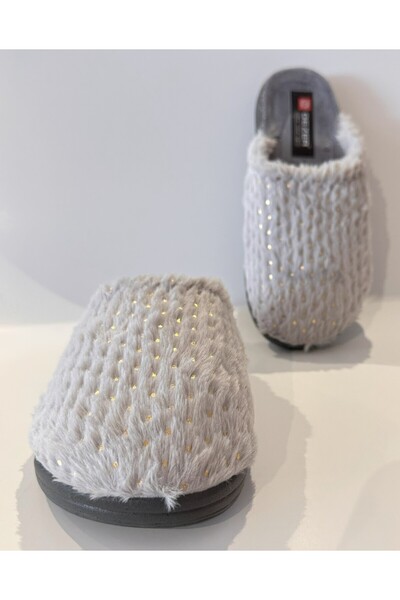 GEZER PELUŞ RAHAT TABAN HAFİF KADIN EV VE MİSAFİR TERLİĞİ