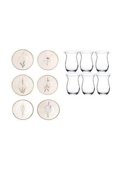 Porland Botanical 26 Piece 6-Person Breakfast Set