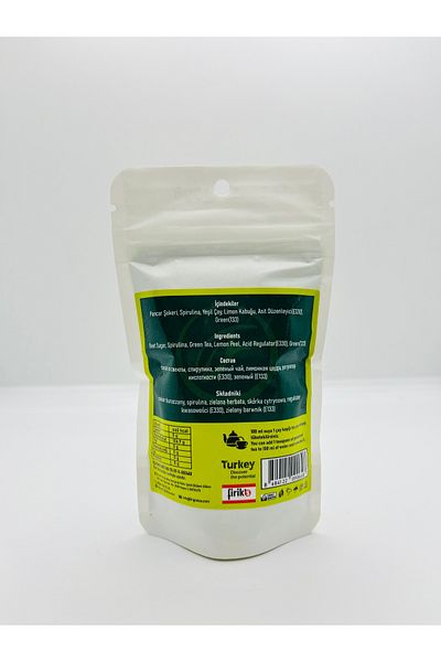 Frigia 100 Grams Matcha Tea with Lemon