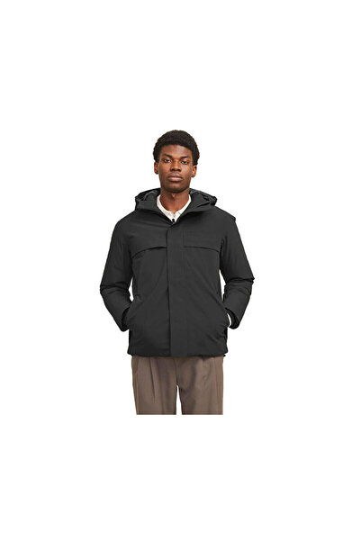 Jack & Jones Jack Jones Jprblawave Erkek Outdoor Montu 12259457-BLACK Siyah
