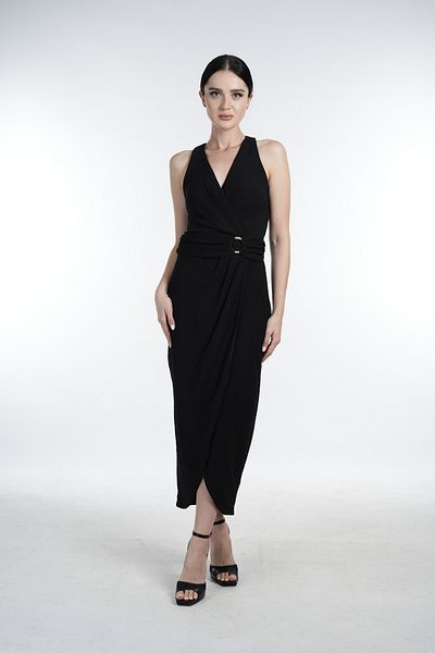 Guess فستان نسائي Gdqp4901-blk