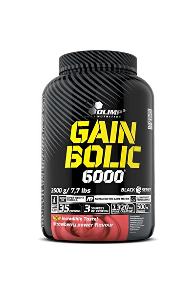 OLIMP SPORT NUTRITION Olimp Gain Bolic 6000, Strawberry, 7.7 Lb