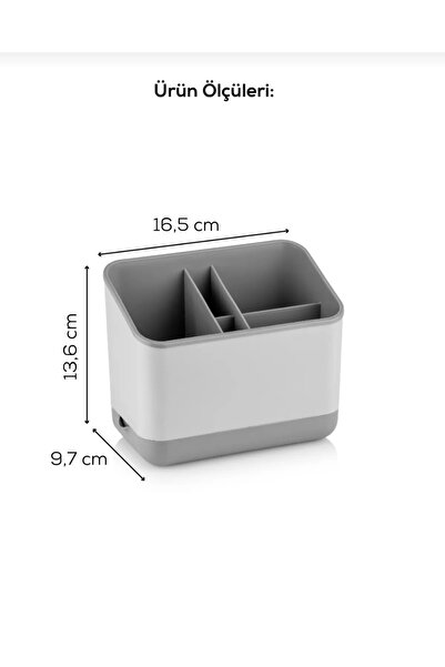 FOLY LIFE 5 Compartment Organizer Spoon Holder Foly Life Spoon Holder