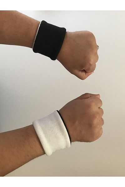Bonvii Int Polar Two Sided Sports Spa Face Wash Wristband - Velcro Band and Double Armband