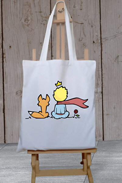 Cemira Le Petit Prince Little Prince Σχεδιασμένο Χοντρό αδιάβροχο υφασμάτινο τσαντάκι τσάντα ώμου καμβά