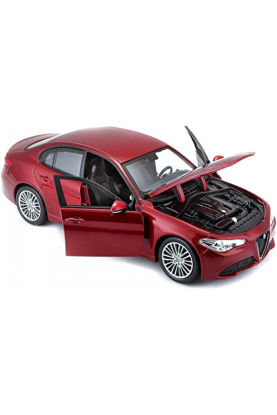scntoys Alfa Romeo Giulia DİECAST MODEL ARABA KAPI KAPUT AÇILIR ALFA ROMEO Gİ...