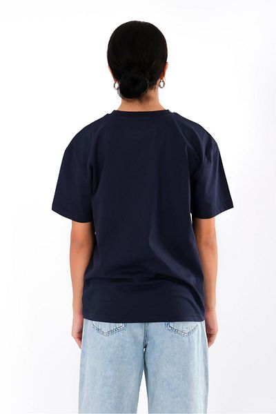 Coredra Std Navy Blue - Tricou Relaxed Fit Femei