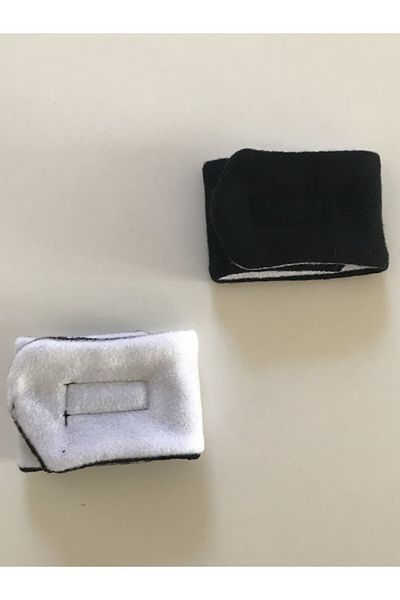 Bonvii Int Polar Two Sided Sports Spa Face Wash Wristband - Velcro Band and Double Armband