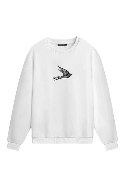 Mounte Bianca Unisex Uccello - Κανονικό φούτερ