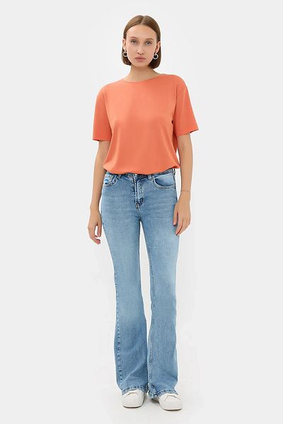 Hiccup Tricou de bază cu mânecă scurtă cu gât rotund