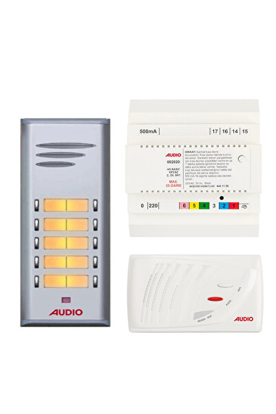 AUDİO Audio 9 Daire 1012 Görüntüsüz Sesli Diafon