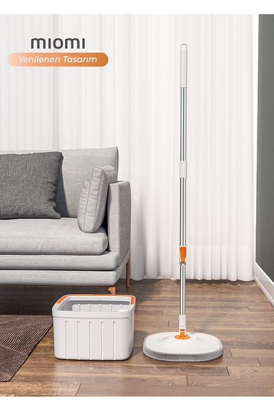 Manor Automatic Cleaning Set - Clean and Dirty Water Separator, Spare Mop, Square Head