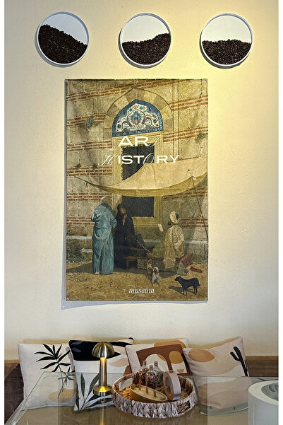 The Lycos "Arzuhalci - Osman Hamdi Bey" Dekoratif Duvar Halısı – 100 x 140 cm...